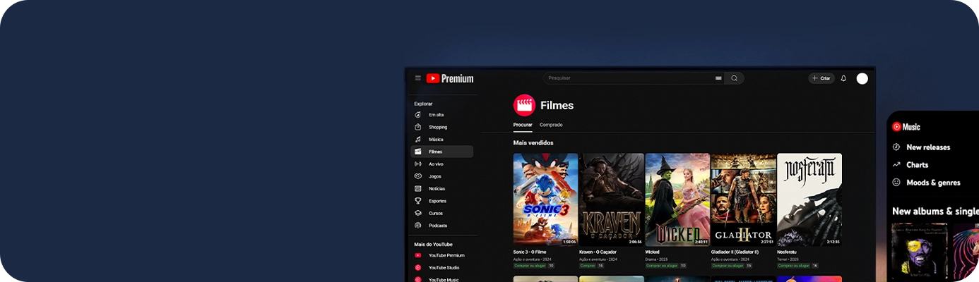 <p>YouTube Premium</p>